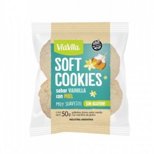 Soft cookies vainilla con miel